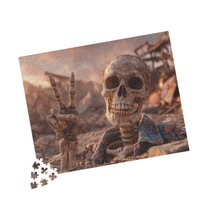 The Final Gesture, Post-Apocalyptic Pose (Jigsaw Puzzle)