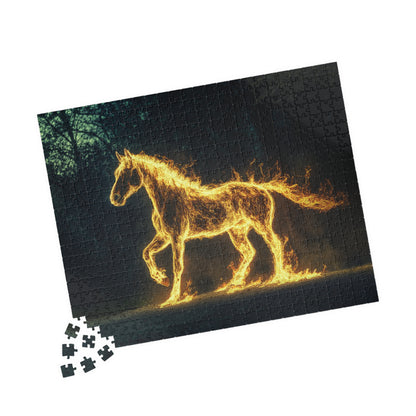Nightmare, Horse on Fire (Jigsaw Puzzle)
