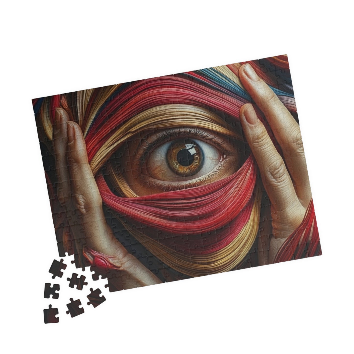 Make Up Your Mind, Eye Wide Open (jigsaw puzzle)
