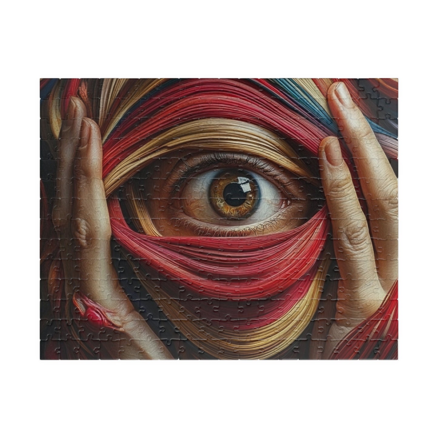 Make Up Your Mind, Eye Wide Open (jigsaw puzzle)