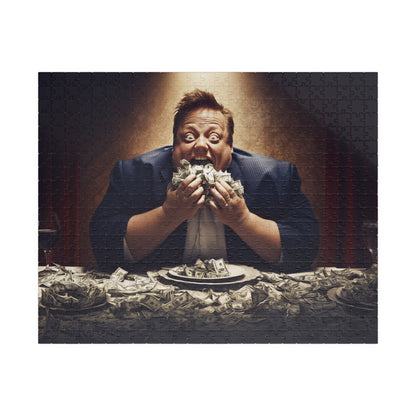 Feast of the Almighty Dollar, The Money Devourer (Jigsaw Puzzle)