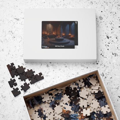Stone and Candlelight, Dream of the Past (Jigsaw Puzzle)