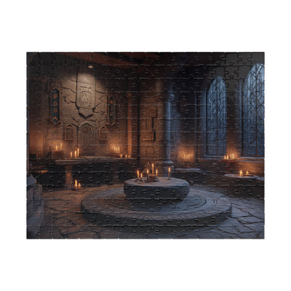 Stone and Candlelight, Dream of the Past (Jigsaw Puzzle)