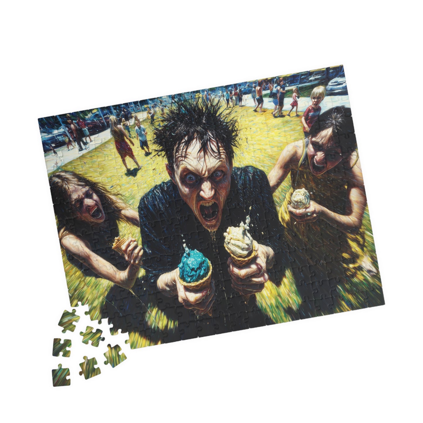 I Scream For Ice Cream, Sugar Frenzy at High Noon (Jigsaw Puzzle)