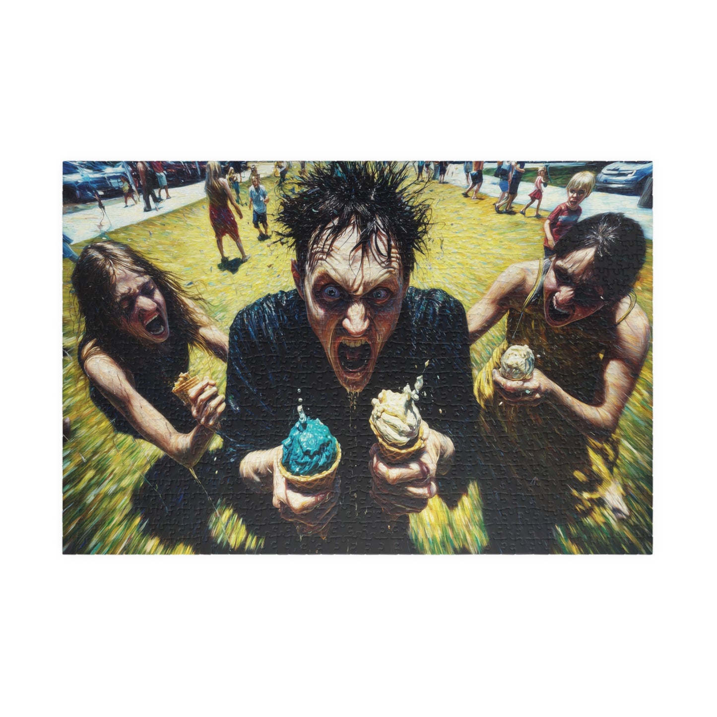 I Scream For Ice Cream, Sugar Frenzy at High Noon (Jigsaw Puzzle)