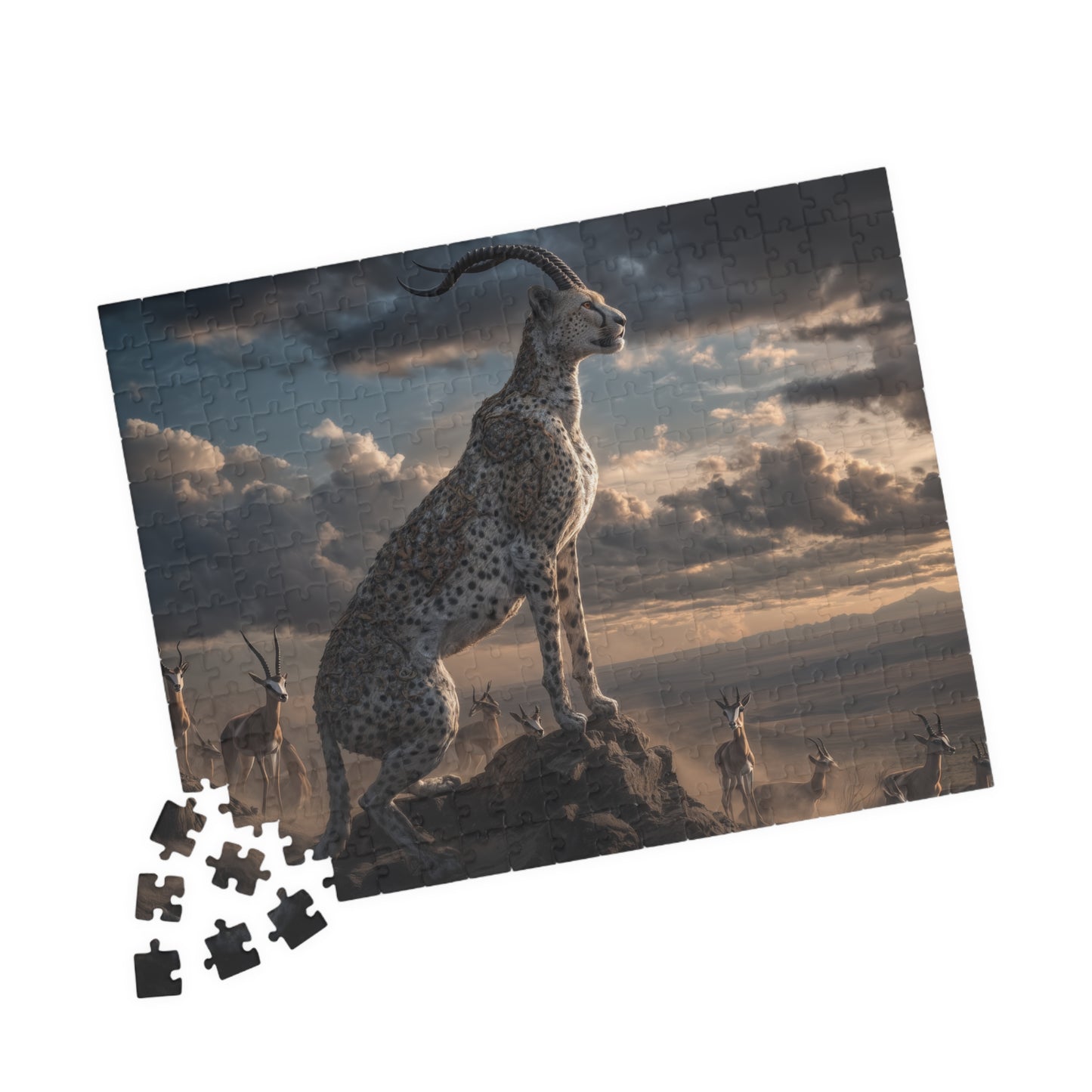 The Pact-Bound Predator, The Living Paradox of the Plains (Jigsaw Puzzle)