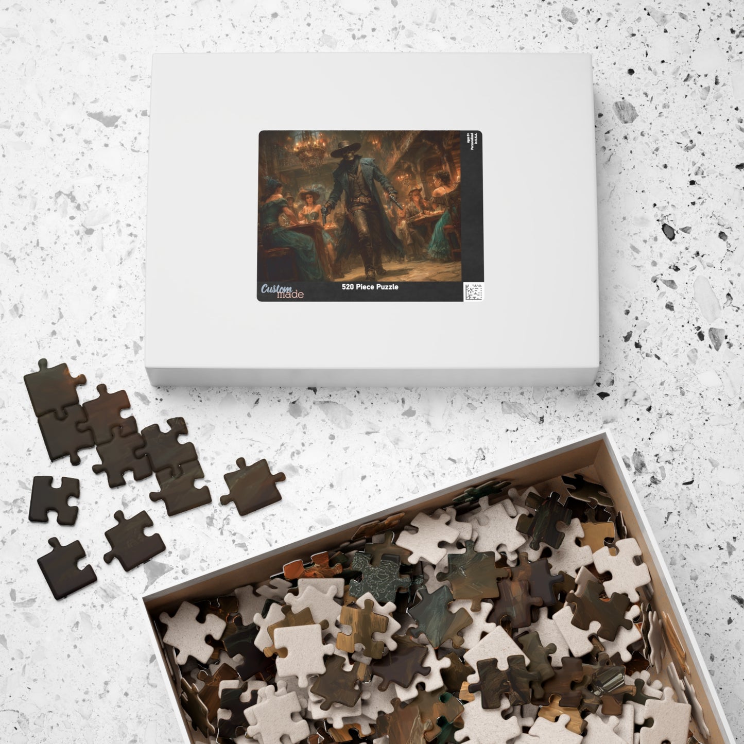 Phantom of the Frontier, Whispers of the Undead West (Jigsaw Puzzle)