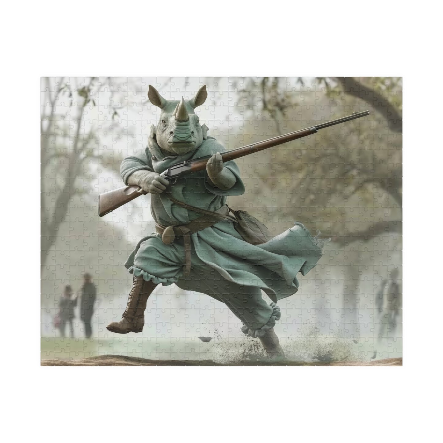 Ivory Hunter, Wanted Poacher (jigsaw puzzle)