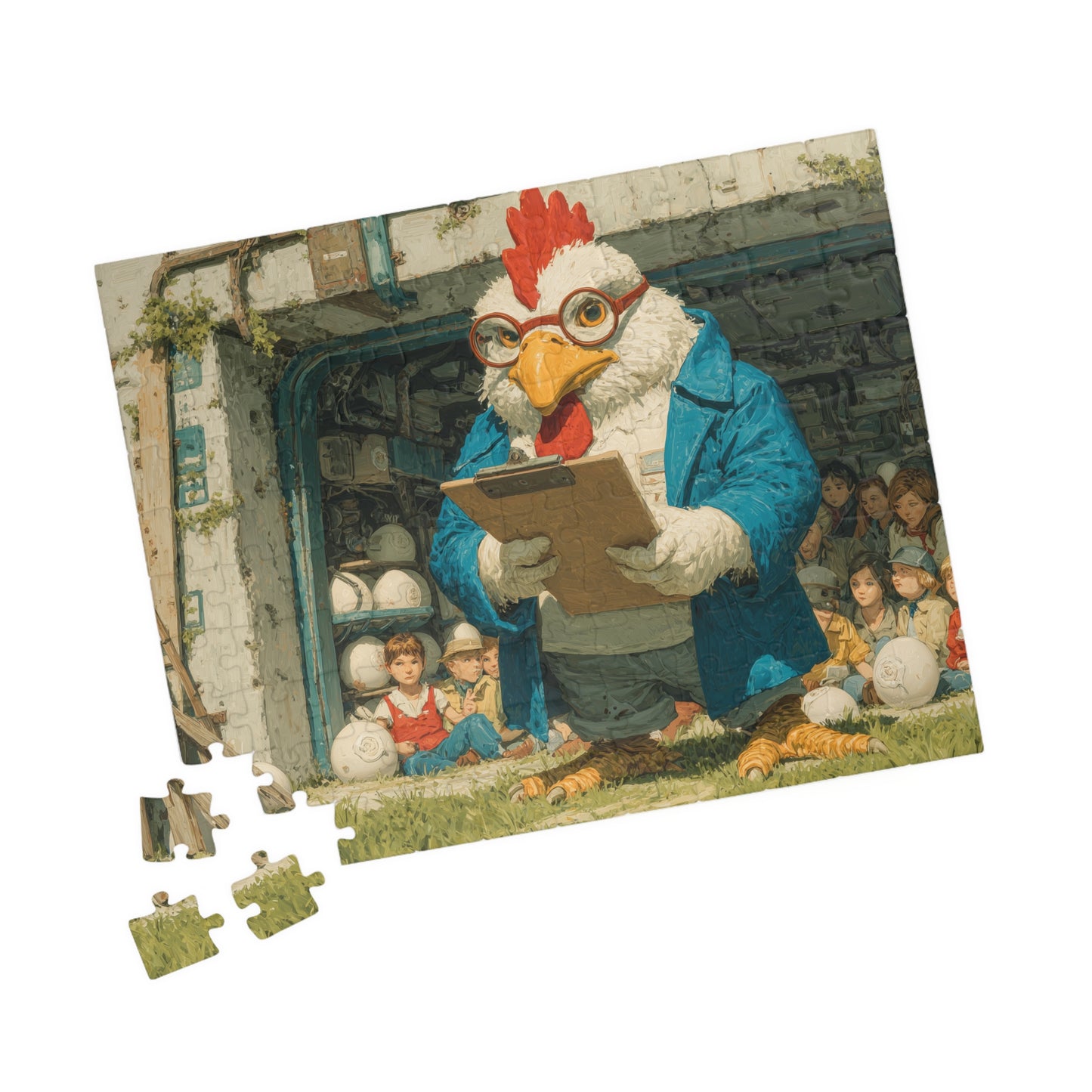 Under New Management, Cage-Free Humans (Jigsaw Puzzle)