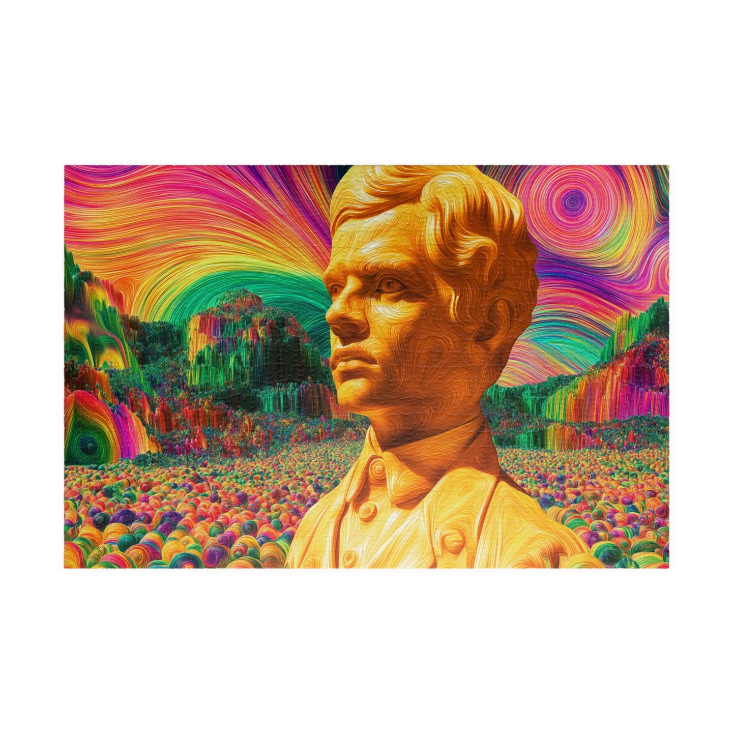 I'm on the wrong floor again, Digital Dreamscape Portrait (Jigsaw Puzzle)