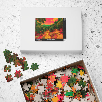 Chromatic Wilderness, Psychedelic Forest Dream (Jigsaw Puzzle)