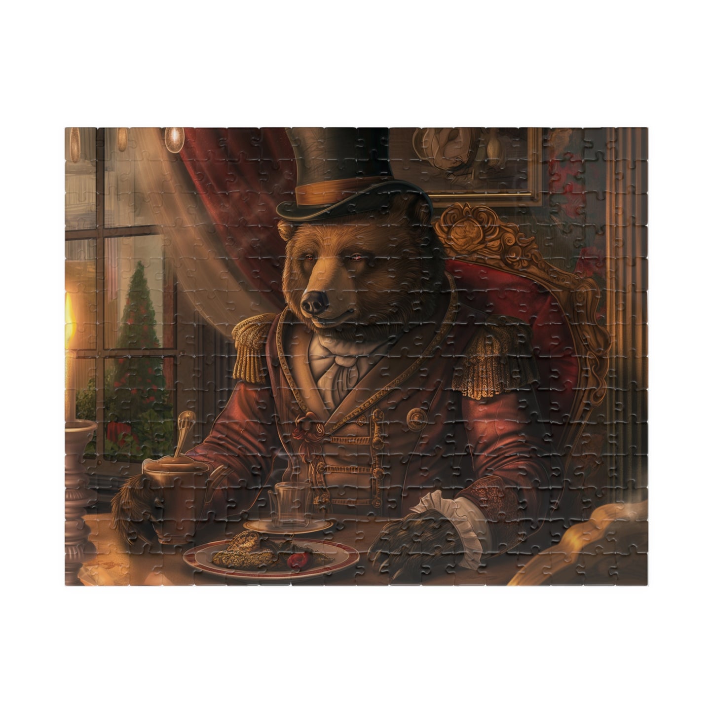 Dinner with a Gentleman, A Great Feast (jigsaw puzzle)