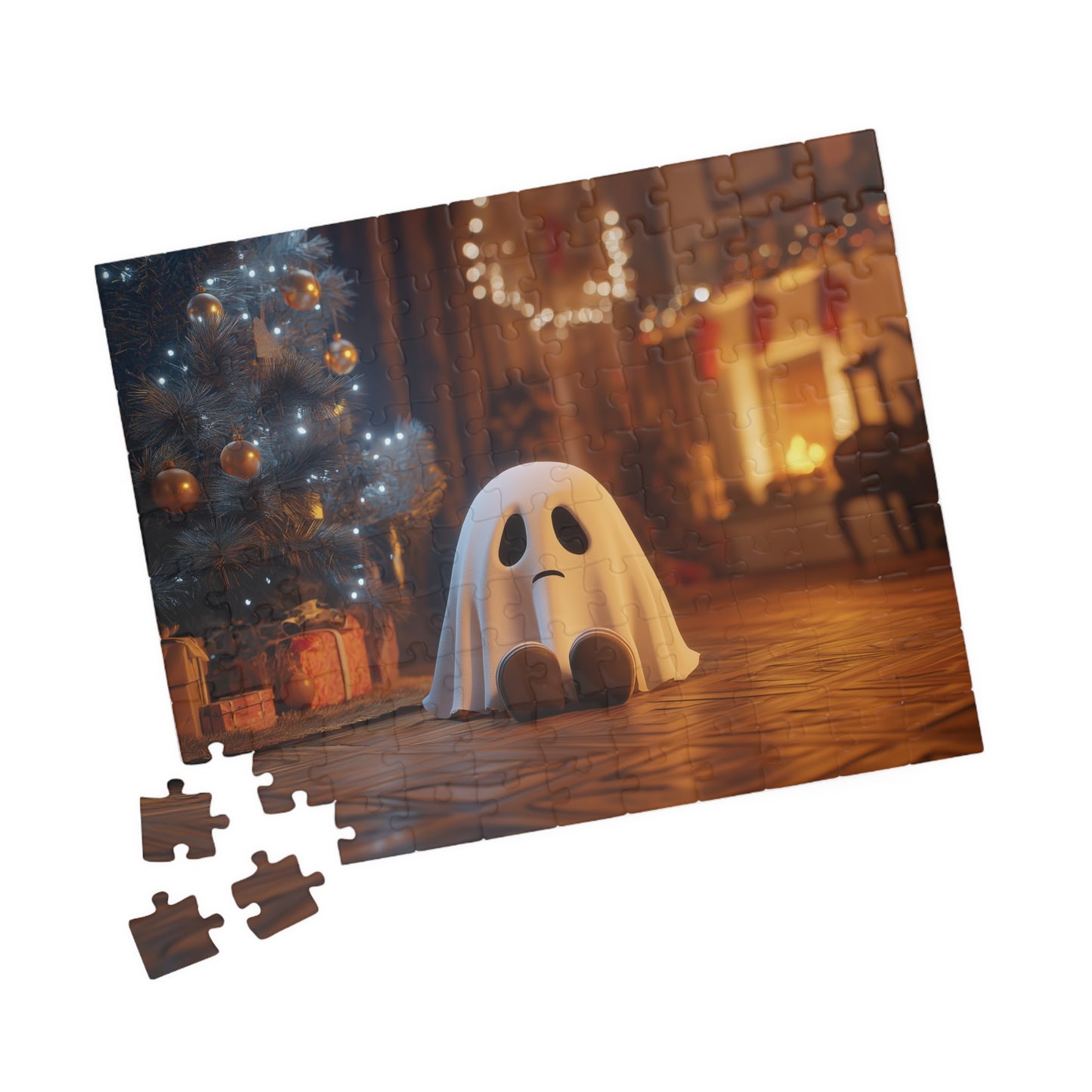 Farewell to Frights, Pumpkins to Presents (Jigsaw Puzzle)