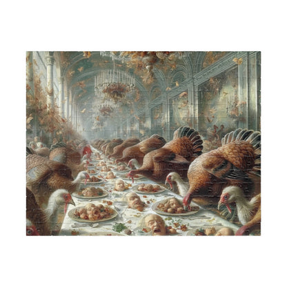 Grand Thanksgiving Feast, Gobble Gobble (Jigsaw Puzzle)