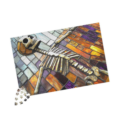 Bones of Glass, Mosaic Skeleton (Jigsaw Puzzle)