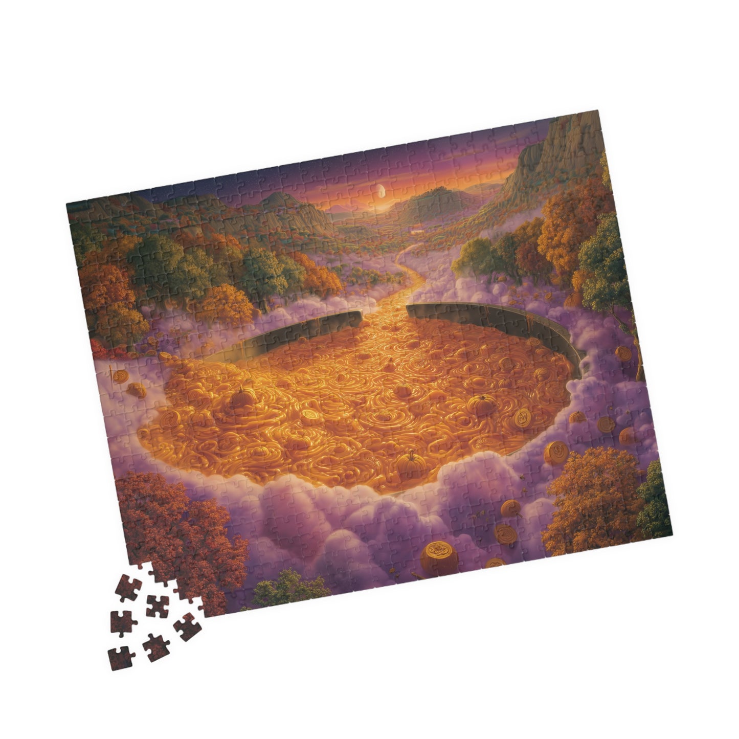 Pumpkin Soup Valley, Autumn's Bounty (Jigsaw Puzzle)