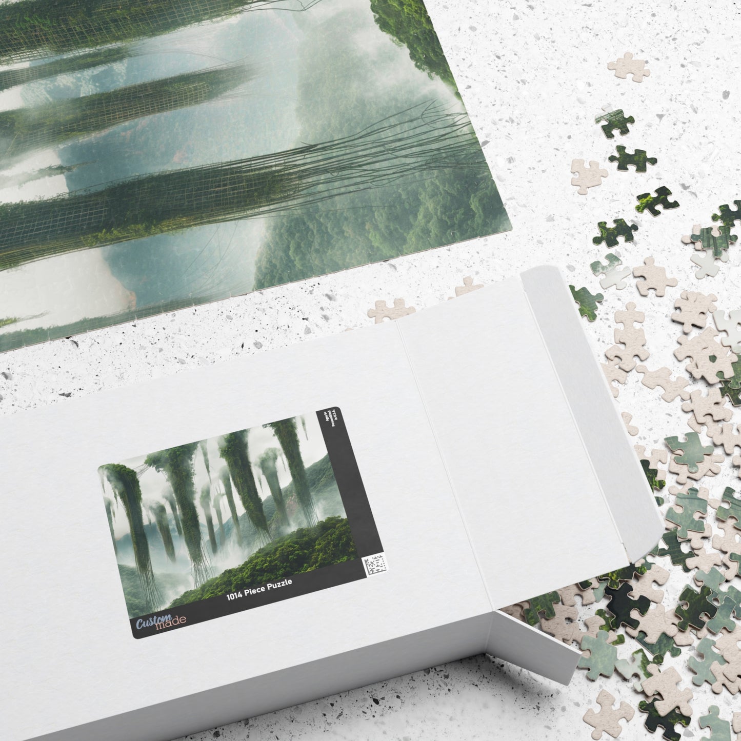 Skybound Canopy, Floating Forest (Jigsaw Puzzle)