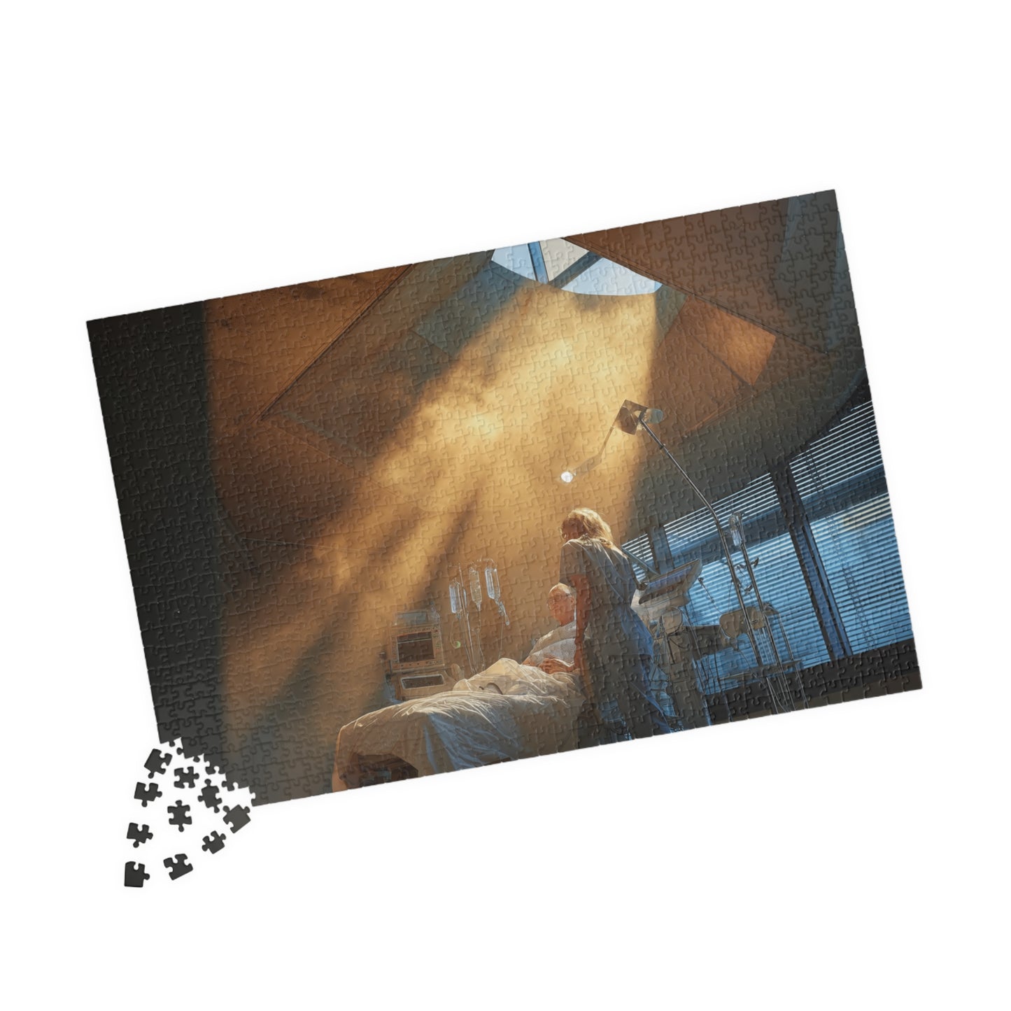 Quiet Heroine, Hope Woven in White (Jigsaw Puzzle)