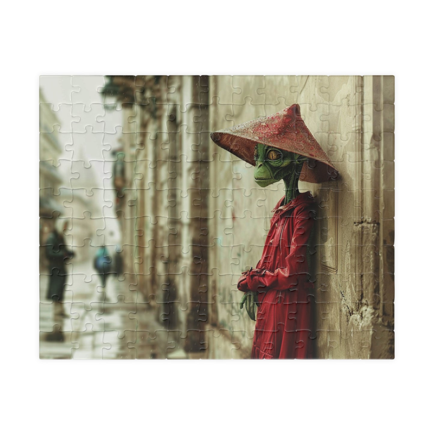 Just Passing Time, An Alien's View (Jigsaw Puzzle)