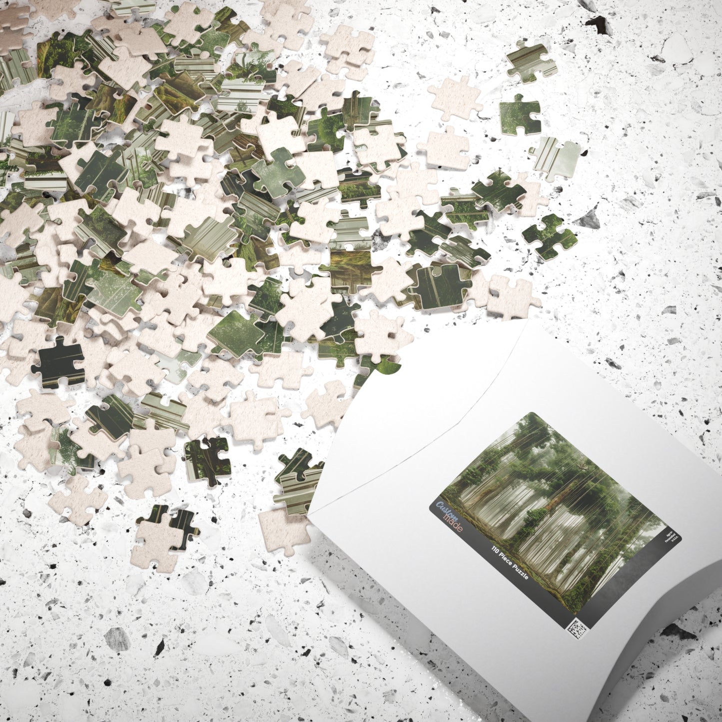 Concrete Jungle, Held by Rebar (Jigsaw Puzzle)