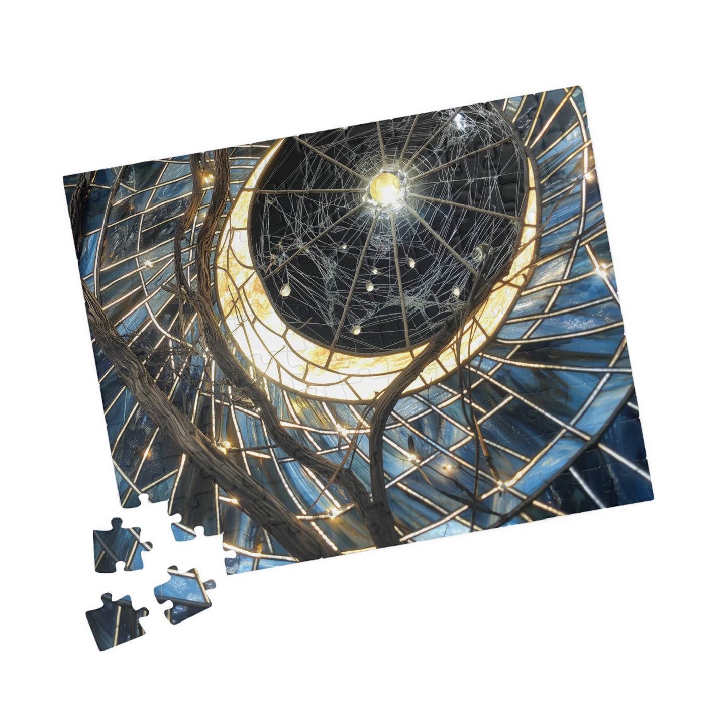 Celestial Canopy, Ascending Moonlight (Jigsaw Puzzle)