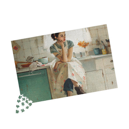 Lipstick and Leather, Good Housekeeping Gone Rogue (Jigsaw Puzzle)