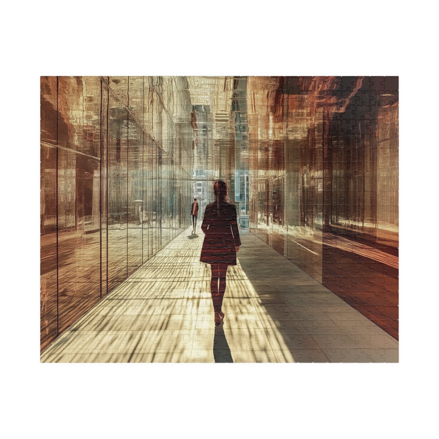 Corporate Silence, Alone in the Crowd (jigsaw puzzle)