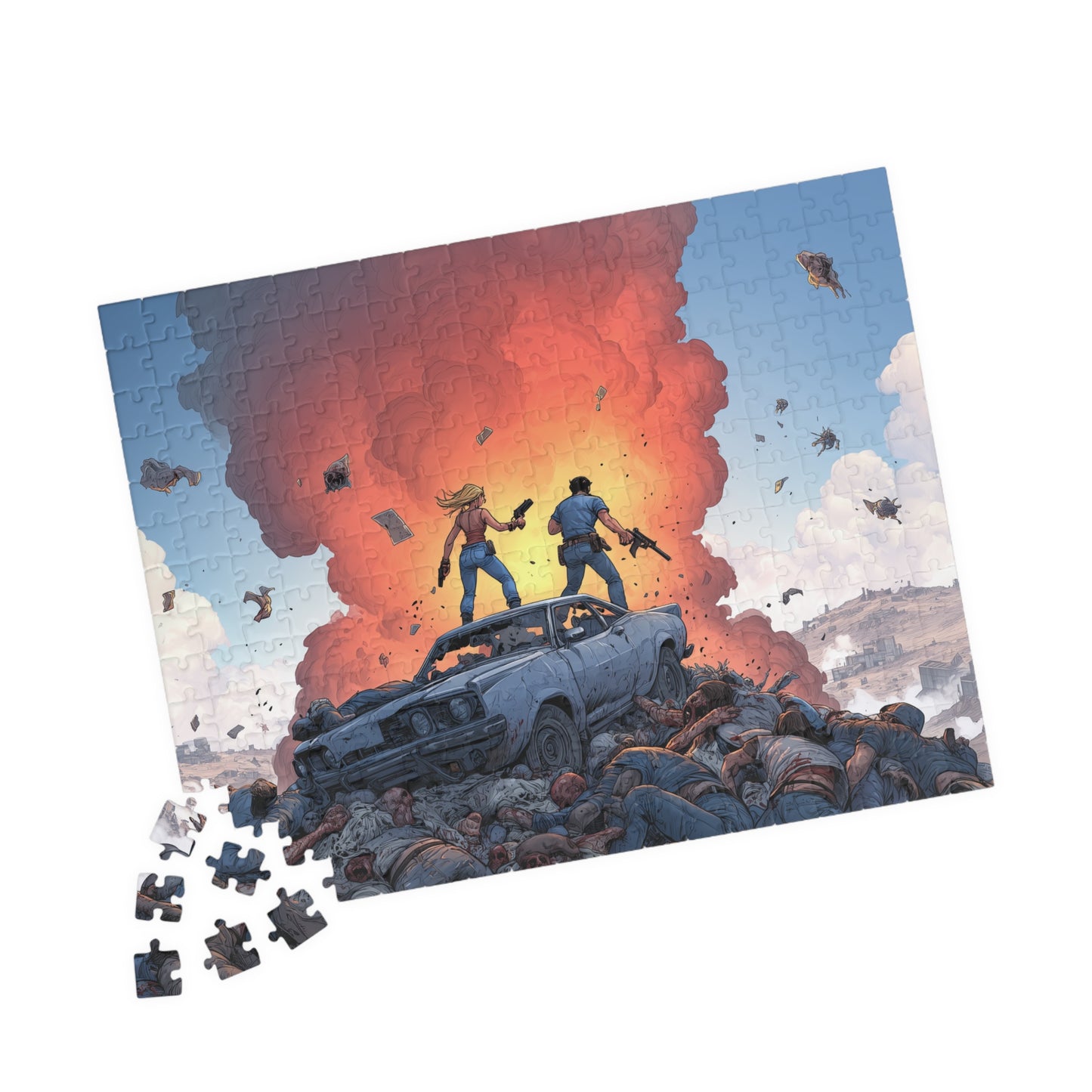Wasteland Warriors, The Survivors' Summit (Jigsaw Puzzle)