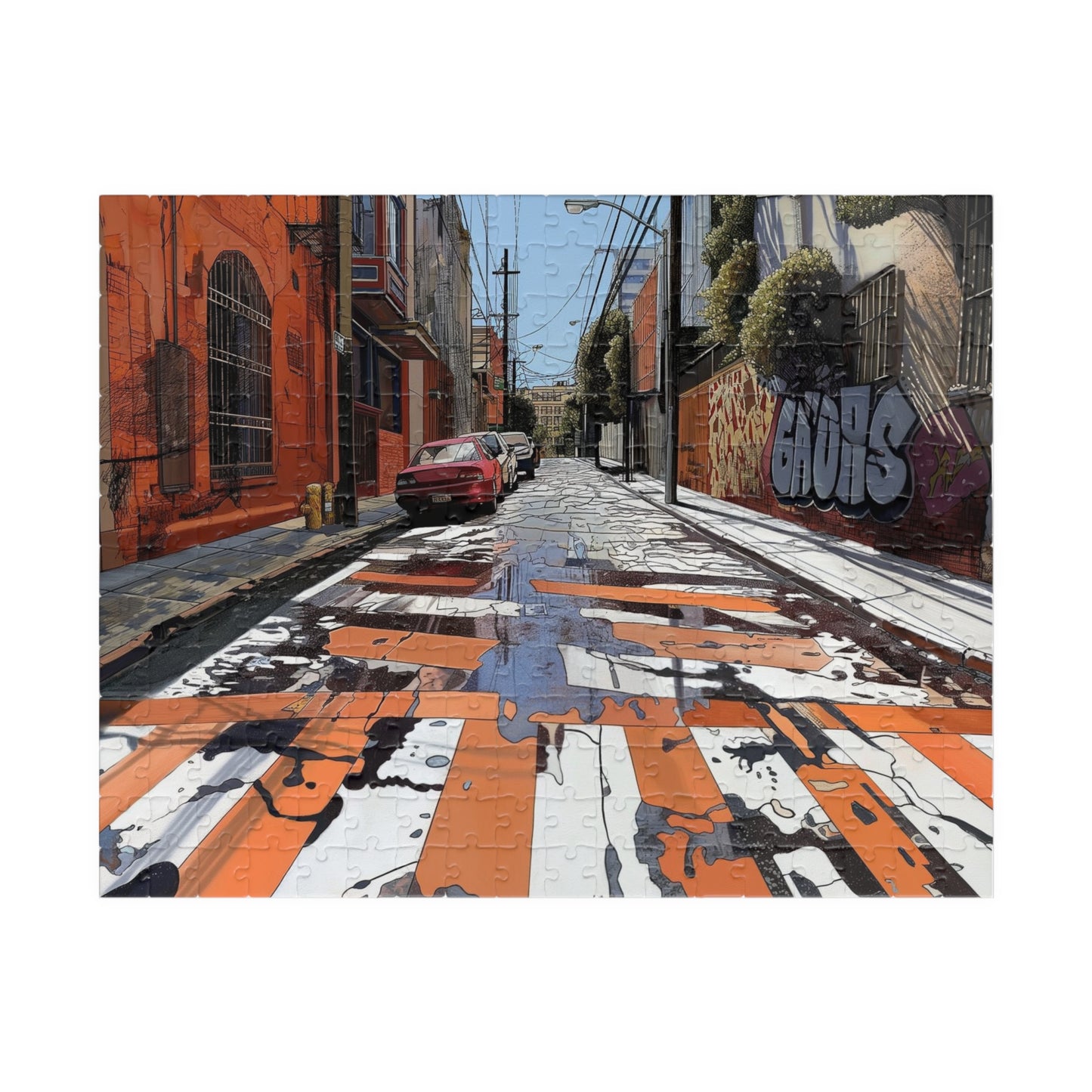 Pavement Dreams, Urban Living (Jigsaw Puzzle)
