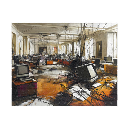 Day in the Office, Jumbled Space (Jigsaw Puzzle)