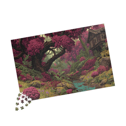 Violet Verdant, The Grove of Forgotten Dreams (Jigsaw Puzzle)