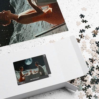Lunar Rendezvous, A Perfect Date (Jigsaw Puzzle)