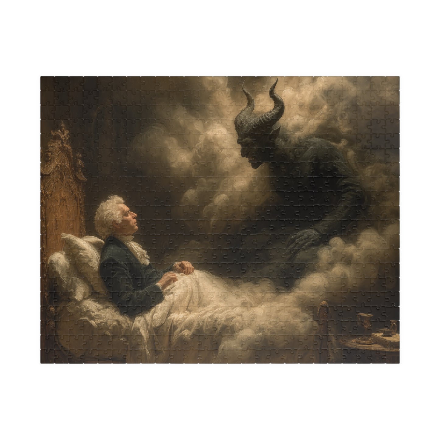 Dying Man's Vision, Last Rites and First Fears (Jigsaw Puzzle)