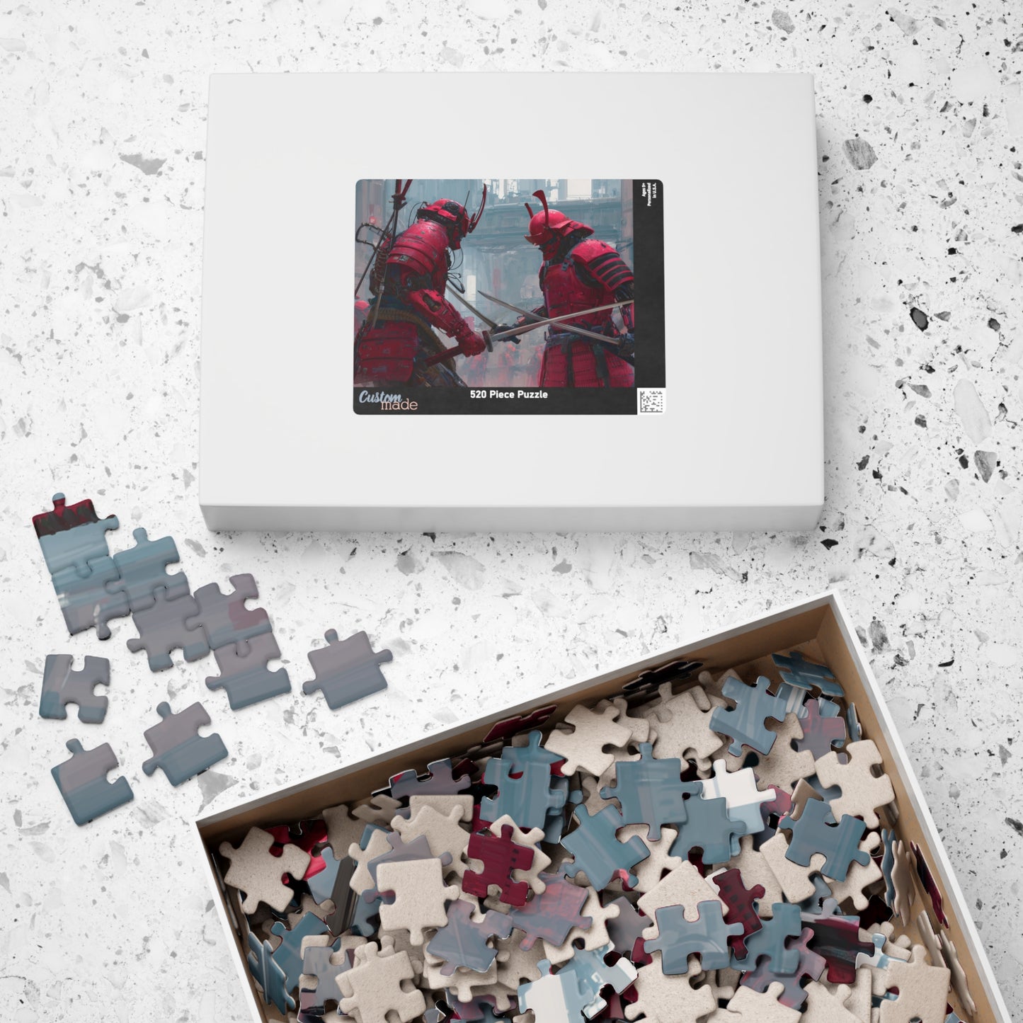 CyberShogun Showdown, Robotic Swordfight (Jigsaw Puzzle)