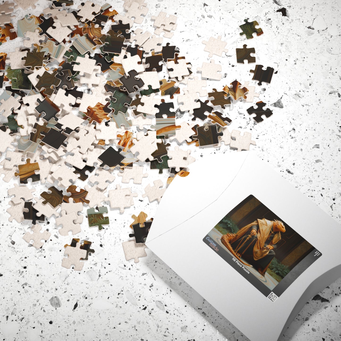 Ornate Oracle, Golden Knowledge (Jigsaw Puzzle)