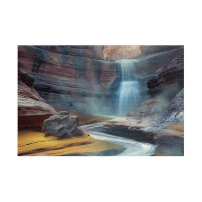 Waterfall on Mars, Gift from the Dirt (Jigsaw Puzzle)