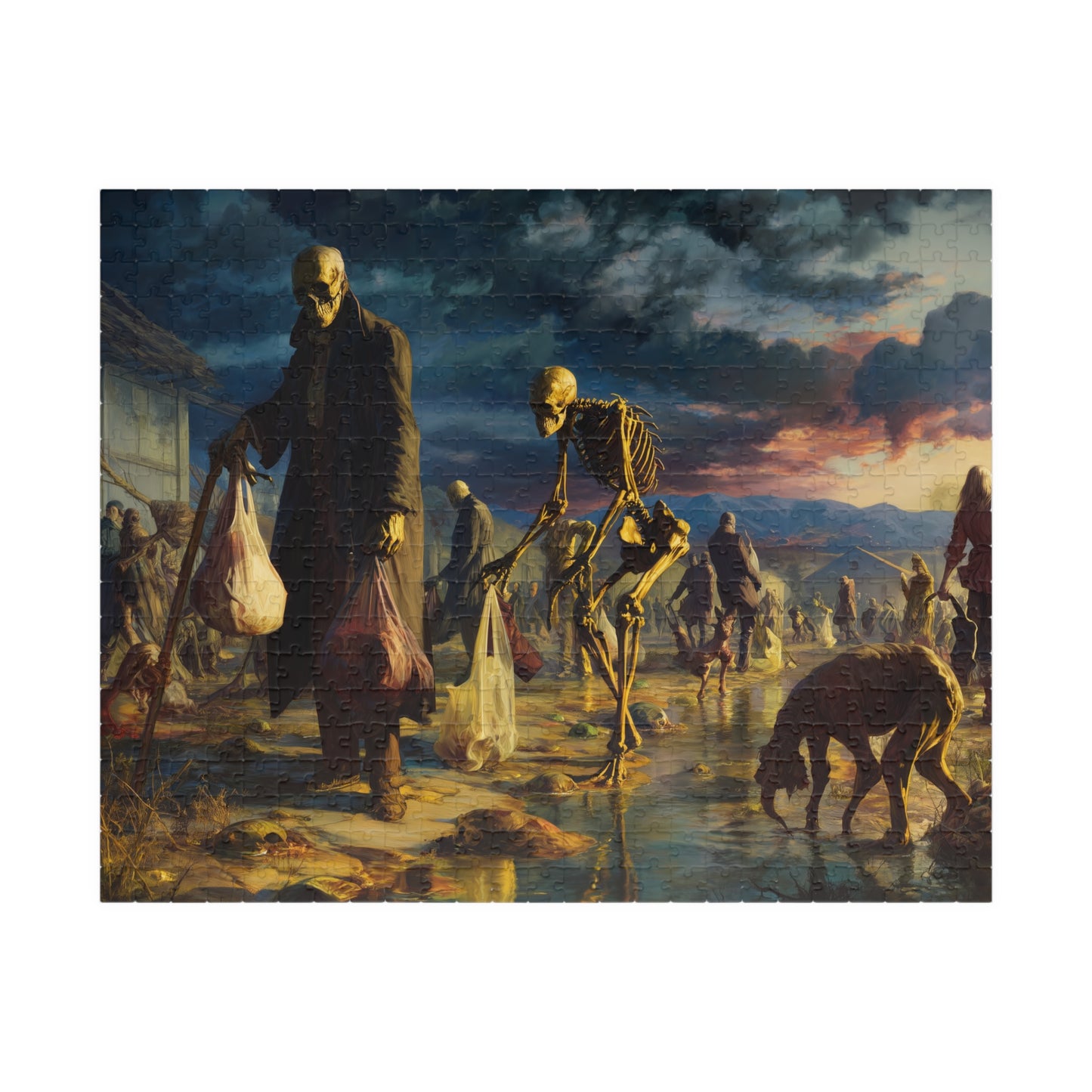 The Scourge of the Free Market, Perspective of the Withered (Jigsaw Puzzle)