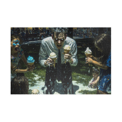 Frozen Delight Fanatic, The Man Who Could Not Stop (Jigsaw Puzzle)