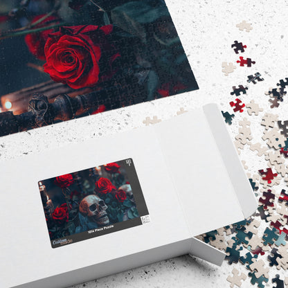 Mortal Bloom, Rose for a Skull (Jigsaw Puzzle)