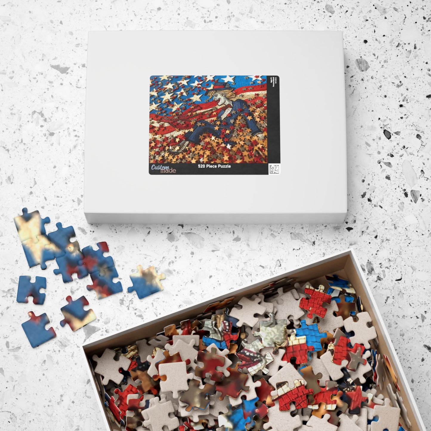 Happy 4th Of July, Time for a Party (Jigsaw Puzzle)