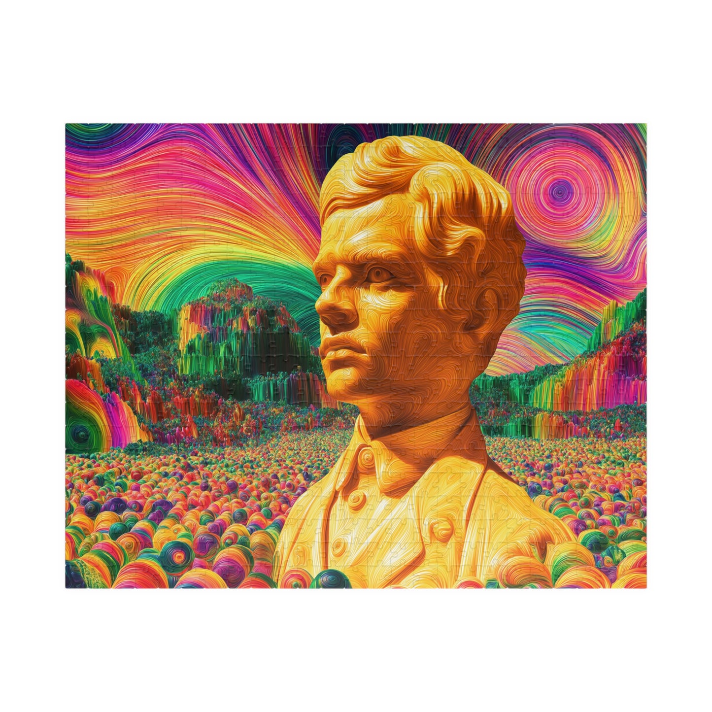 I'm on the wrong floor again, Digital Dreamscape Portrait (Jigsaw Puzzle)