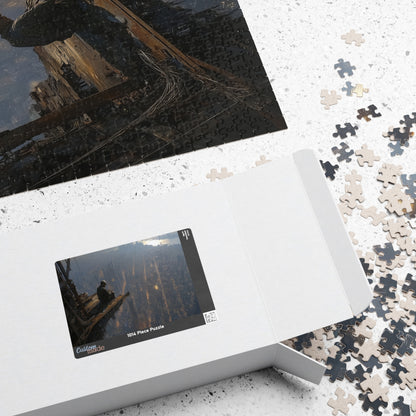 Builder of the Sky, Iron and Solitude (Jigsaw Puzzle)