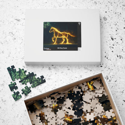 Nightmare, Horse on Fire (Jigsaw Puzzle)