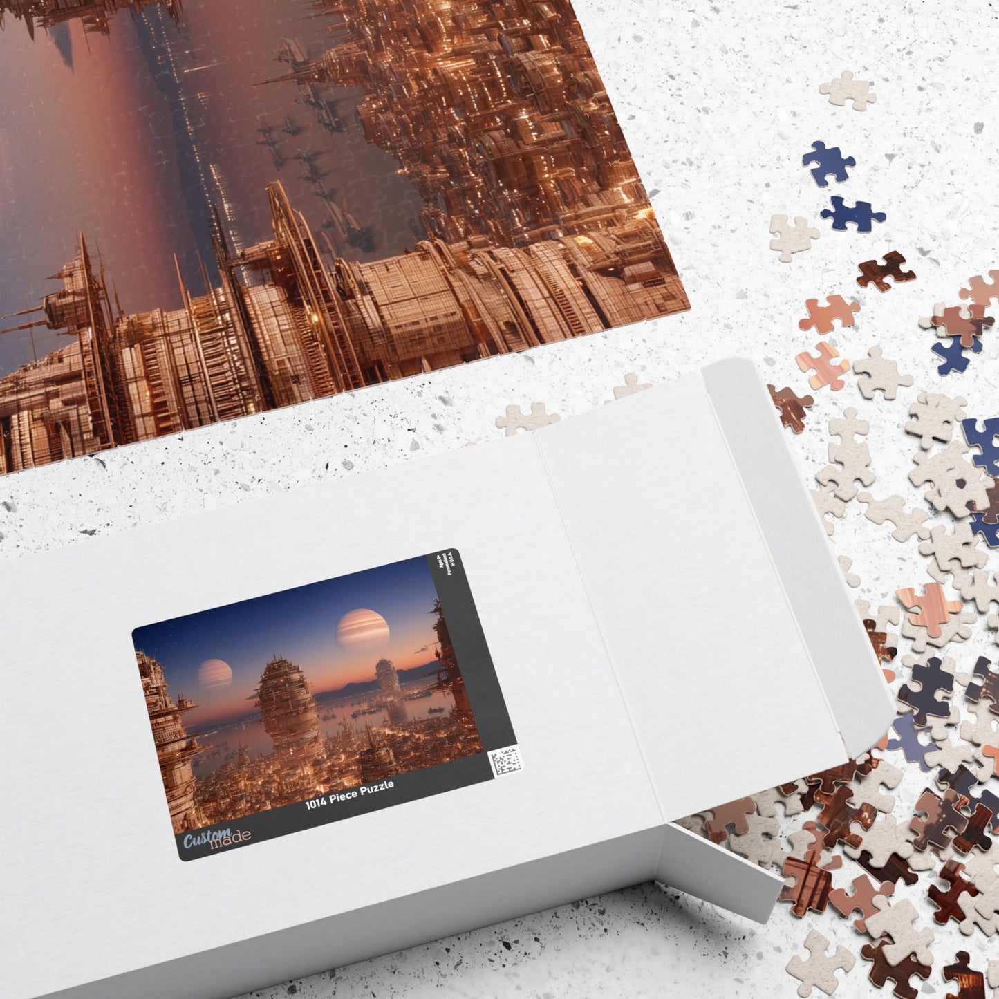 Utopian Orbit, Cosmic City (Jigsaw Puzzle)