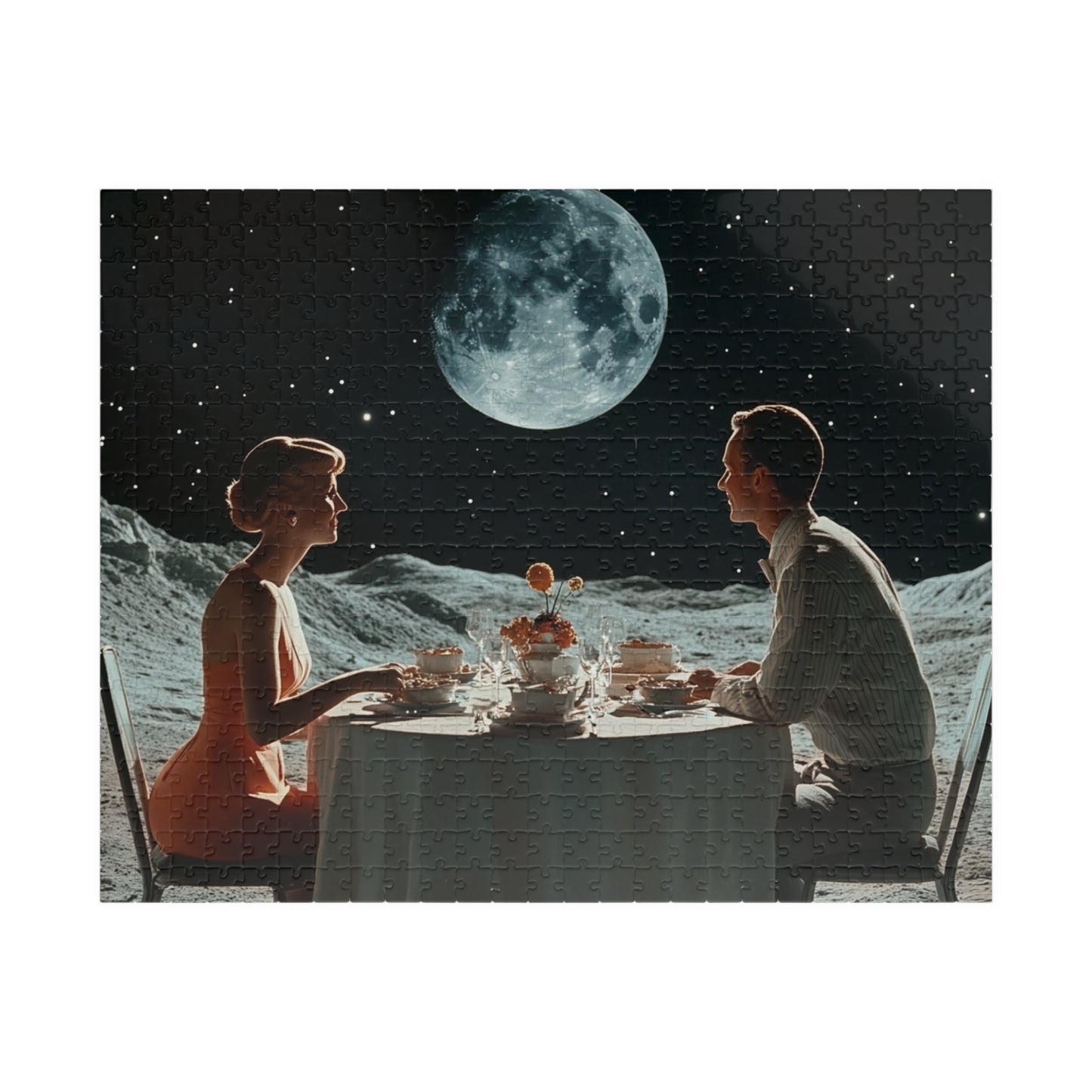 Lunar Rendezvous, A Perfect Date (Jigsaw Puzzle)