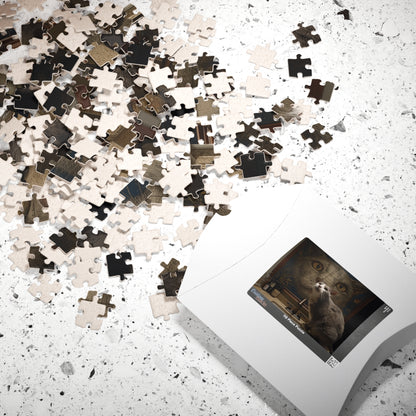 Homage to the House Cat, The Watcher and the Watched (Jigsaw Puzzle)