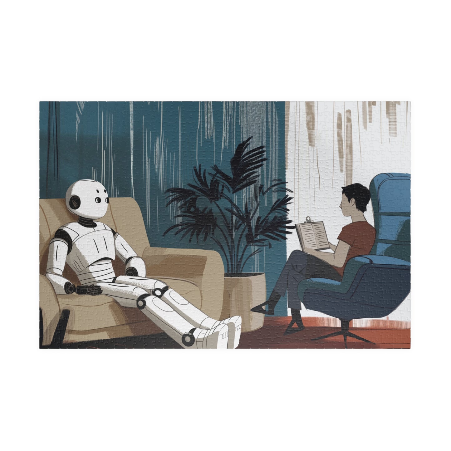Robot Therapy, Digital Depression (jigsaw puzzle)