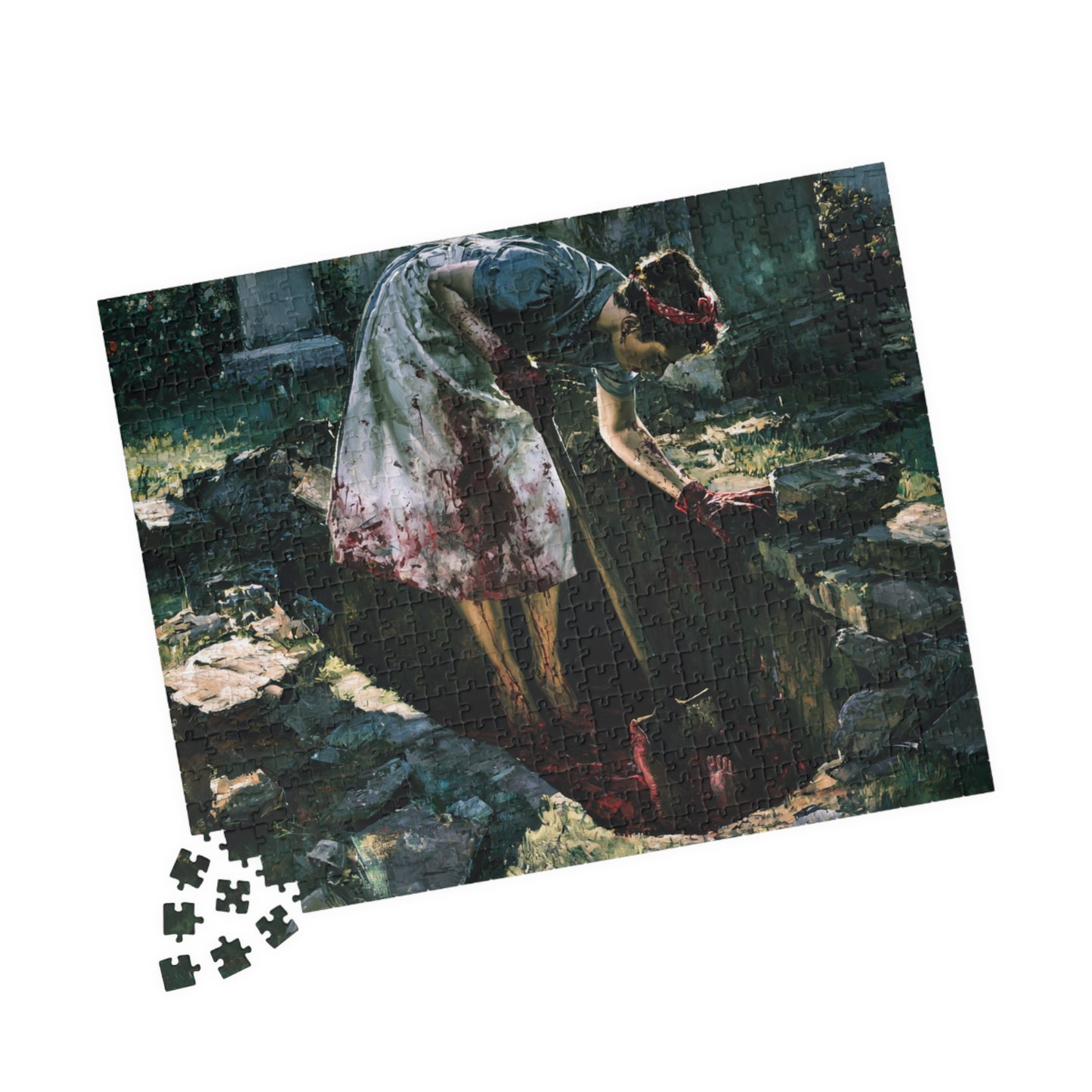 Spring Cleaning, The Garden's Secret (Jigsaw Puzzle)