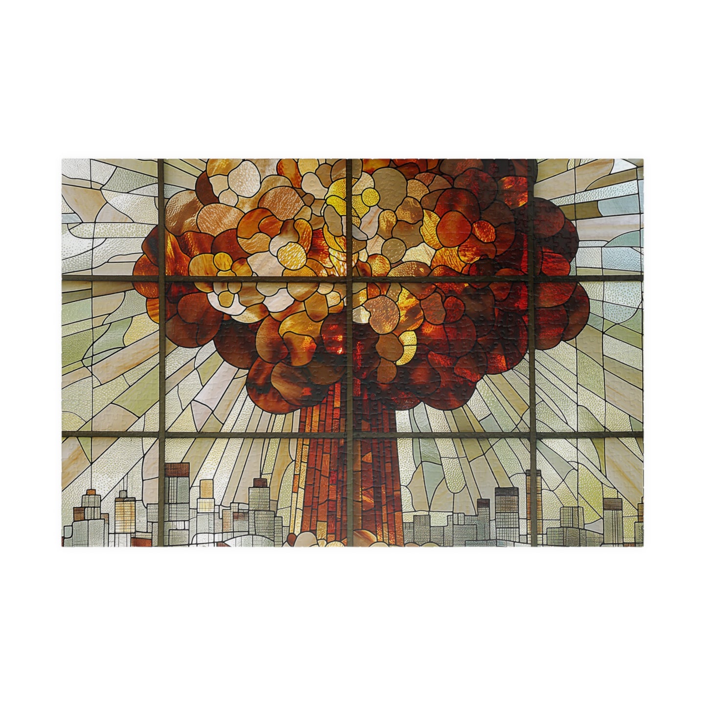 Glass Apocalypse, Stained Blast (Jigsaw Puzzle)