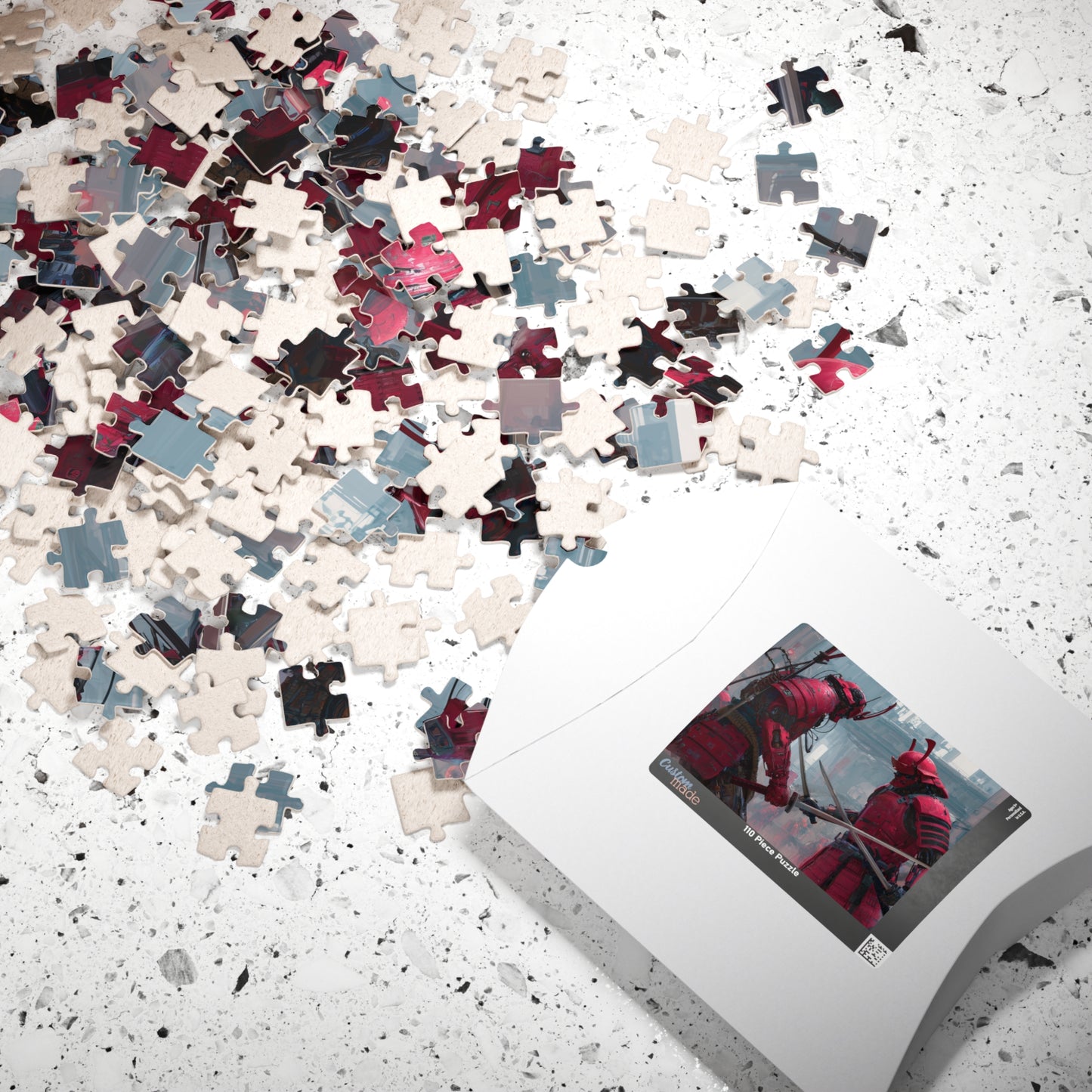 CyberShogun Showdown, Robotic Swordfight (Jigsaw Puzzle)